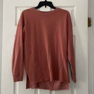 pink american eagle crewneck